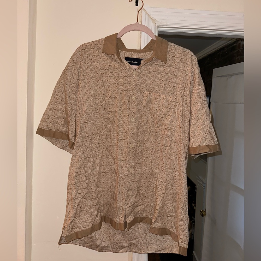 Abercrombie & Fitch Patterned Button-Down